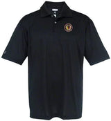 Chicago Blackhawks Black Vintage Logo Desert Dry Control Polo Shirt - Pro Jersey Sports