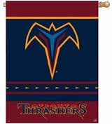 Atlanta Thrashers Retro Team Logo 27" x 37" Vertical Flag - Pro Jersey Sports