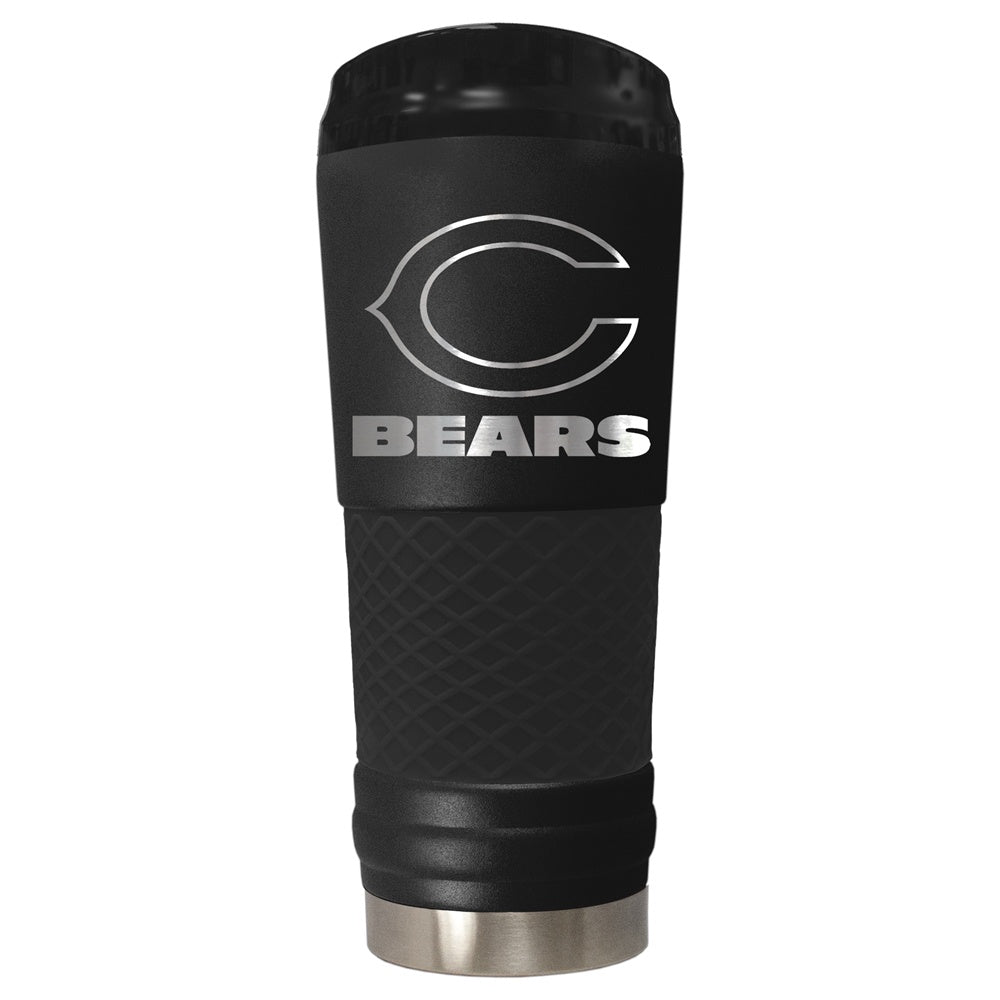 Chicago Bears Stealth The "DRAFT" 24 oz Vacuum Insulated Stainless Steel Beverage Cup