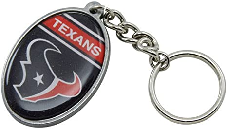 Houston Texans NFL Oval Keychain