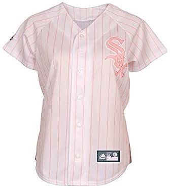 Girls Youth Chicago White Sox Replica Pink Home Fashion Jersey