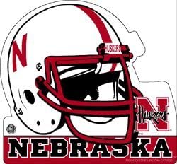 Nebraska Cornhuskers Die Cut Helmet Pennant