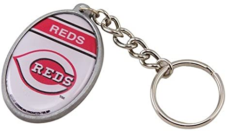 Cincinnati Reds MLB Oval Keychain
