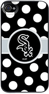 Chicago White Sox Black Polka Dots iPhone 4/4s Phone Case - Pro Jersey Sports