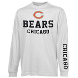 NFL Chicago Bears Youth T-Shirt Combo Pack - Navy Blue/White - Pro Jersey Sports