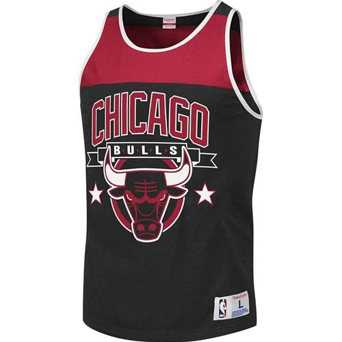 Chicago Bulls Color Blocked Tank Top, Black