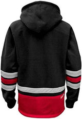 Chicago Blackhawks Youth NHL Retro Skate Black Pullover Hood - Pro Jersey Sports
