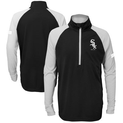 Youth Chicago White Sox Destined 1/2 Zip Track Jacket