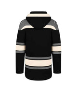 Men’s Chicago White Sox Jet Black Superior Lacer Hoodie By ’47 Brand - Pro Jersey Sports