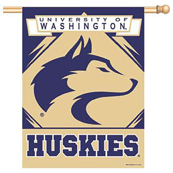 University of Washington Huskies 27" x 37" Vertical Flag