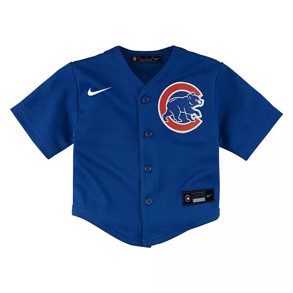 Chicago Cubs Toddler Nike Blue Alternate Replica Jersey