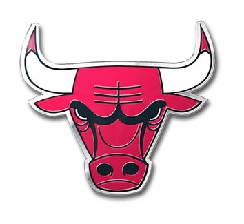 NBA Chicago Bulls Automotive Team Emblem