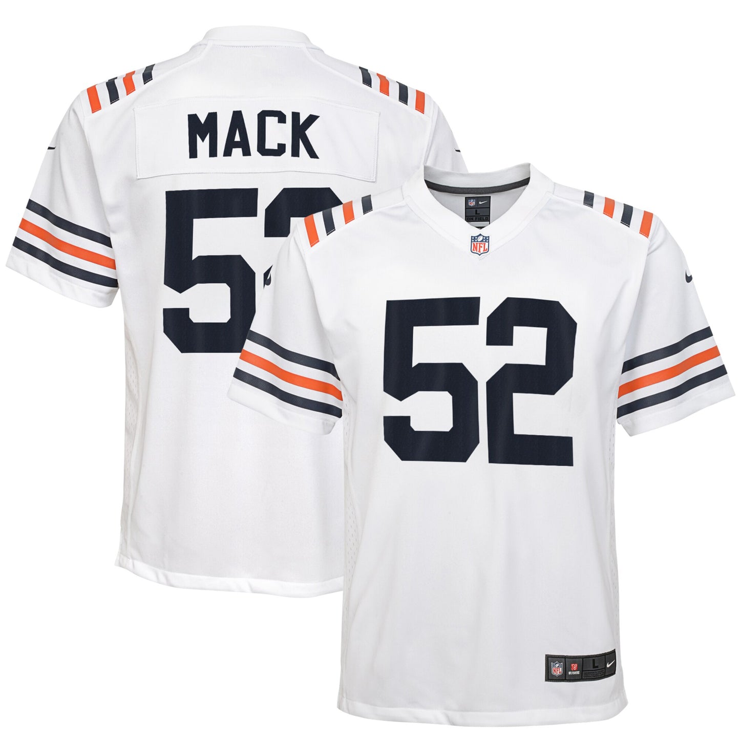 Youth Chicago Bears Khalil Mack Nike White 2019 Alternate Classic Game Jersey
