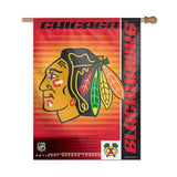 Chicago Blackhawks Banner/vertical flag 27 x 37 - Pro Jersey Sports