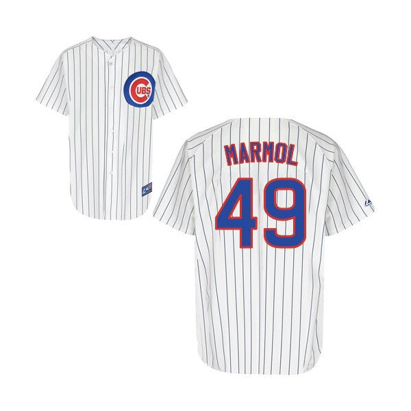 Chicago Cubs Replica Carlos Marmol Youth Home Jersey - Pro Jersey Sports
