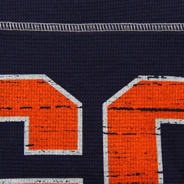 Reebok Chicago Bears Ladies Go Team Thermal Premium Long Sleeve T-Shirt - Navy Blue - Pro Jersey Sports - 3
