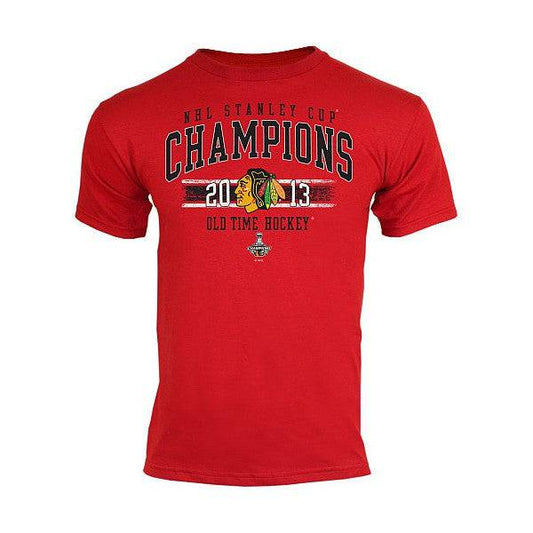 OTH Chicago Blackhawks 2013 Stanley Cup Champs Ferraro Tee - Pro Jersey Sports
