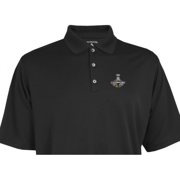 Chicago Blackhawks Antigua Men's Performance 2013 Stanley Cup Champs Exceed Polo - Pro Jersey Sports - 2