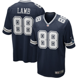 Men's Dallas Cowboys CeeDee Lamb Nike Navy Game Jersey - Pro Jersey Sports