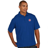 Chicago Cubs Bullseye Logo Pique Xtra Lite Polo - Pro Jersey Sports