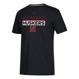 Mens Nebraska Cornhuskers Go To Adi Box Tee - Pro Jersey Sports