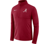 Nike Men's Alabama Crimson Tide Crimson Core Half-Zip Shirt - Pro Jersey Sports