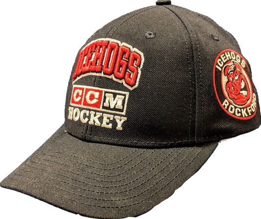 AHL Rockford IceHogs Men's CCM Stand Out Structured Adjustable Cap