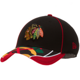 Toddler/Child NHL Chicago Blackhawks Junior Team Illusion Flex Fit 39THIRTY Cap By New Era - Pro Jersey Sports