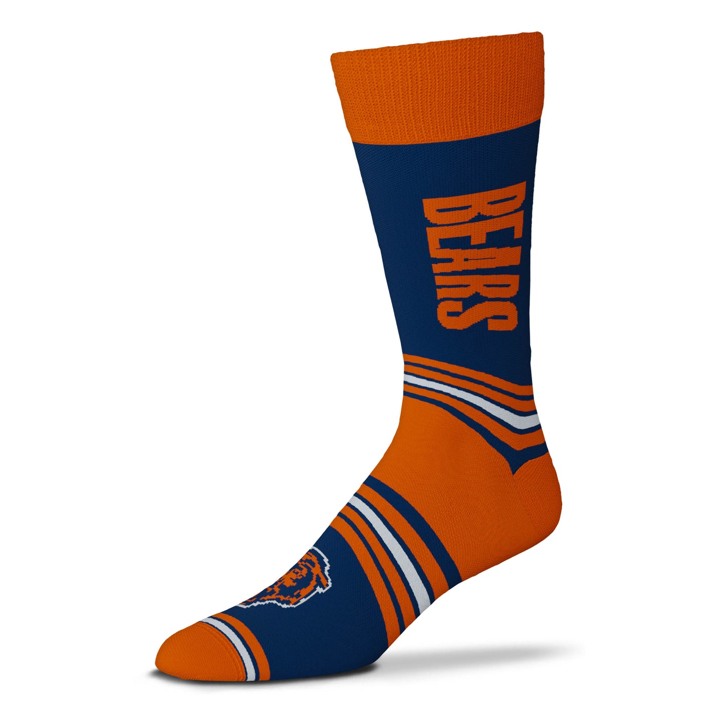 Chicago Bears For Bare Feet NFL Go Team Socks