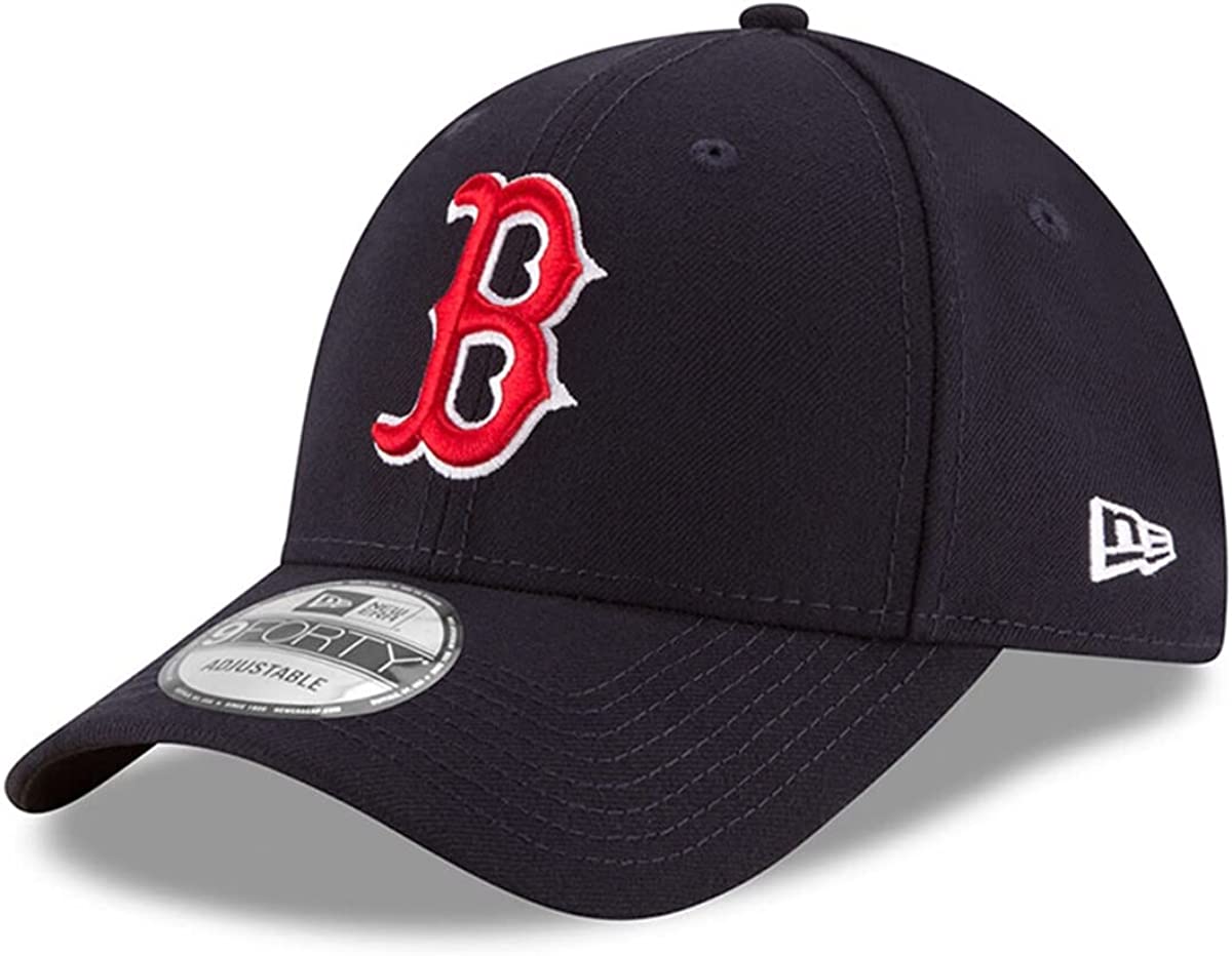 Youth Boston Red Sox New Era MLB The League Navy 9FORTY Adjustable Cap