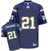 San Diego Chargers Ladanian Tomlinson Youth Replica Navy Jersey - Pro Jersey Sports