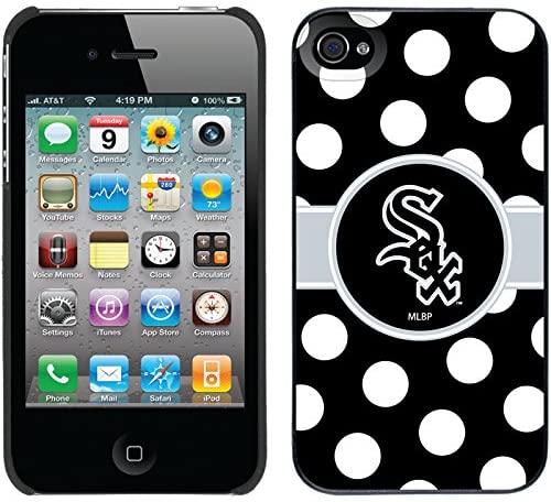 Chicago White Sox Black Polka Dots iPhone 4/4s Phone Case