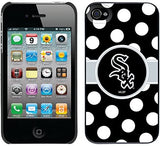 Chicago White Sox Black Polka Dots iPhone 4/4s Phone Case - Pro Jersey Sports