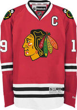 Youth Chicago Blackhawks Jonathan Toews Premier Home Jersey - Pro Jersey Sports