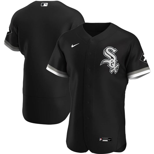 Men's Chicago White Sox Nike Black Alternate Authentic Official Team Jersey