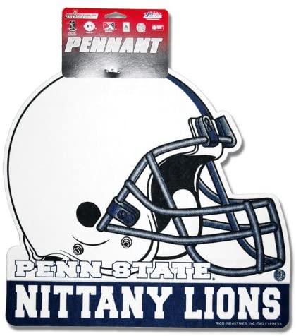 Penn State Nittany Lions Die Cut Helmet Pennant