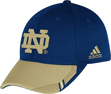 Adidas Notre Dame Fighting Irish 2013 Sideline Coaches Flex Hat - Navy