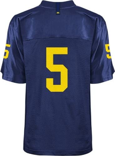 Youth NCAA Michigan Wolverines #5 Replica Jersey