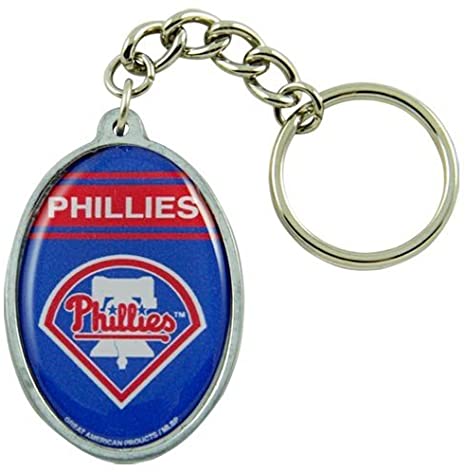 Philadelphia Phillies MLB Oval Keychain
