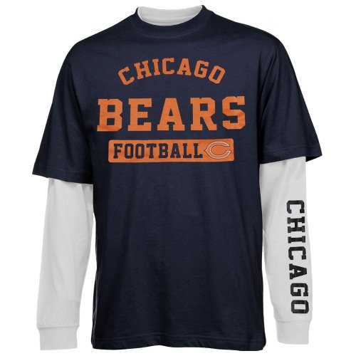 NFL Chicago Bears Youth T-Shirt Combo Pack - Navy Blue/White - Pro Jersey Sports