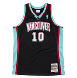 Men's Vancouver Grizzlies Mike Bibby Mitchell & Ness Black 2000-01 Hardwood Classics Swingman Jersey - Pro Jersey Sports