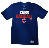 Nike Men's Chicago Cubs Baseball Short Sleeve T-Shirt (Royal)