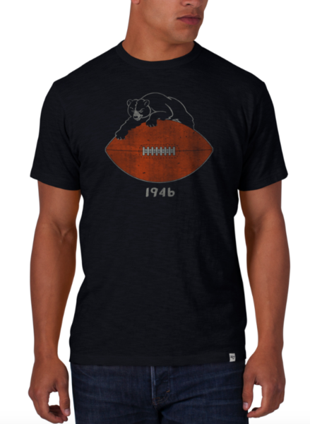Chicago Bears 1946 Logo Scrum Tee By ’47 Brand