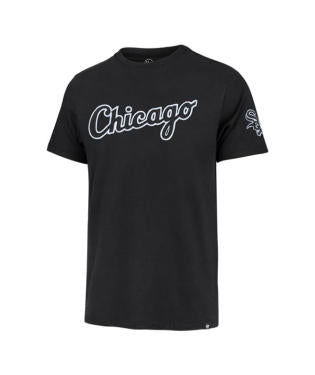 Men’s Chicago White Sox Cooperstown Collection Flint Black ’47 Franklin Fieldhouse Tee