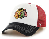 Chicago Blackhawks Mckinley Closer Red 47 Brand Stretch Fit Hat - Pro Jersey Sports
