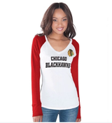 Women's Chicago Blackhawks Team Pride Long Sleeve T-Shirt by Touch by Alyssa Milano - Pro Jersey Sports