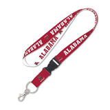 Alabama Crimson Tide College Vault Double Sided Lanyard With Detachable Buckle By Wincraft - Pro Jersey Sports