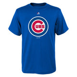 Child Chicago Cubs Primary Logo Royal Blue Majestic Short Sleeve Tee - Pro Jersey Sports