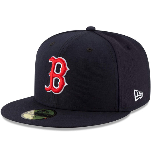 Men's Boston Red Sox New Era Navy Game Authentic Collection On-Field 59FIFTY Fitted Hat