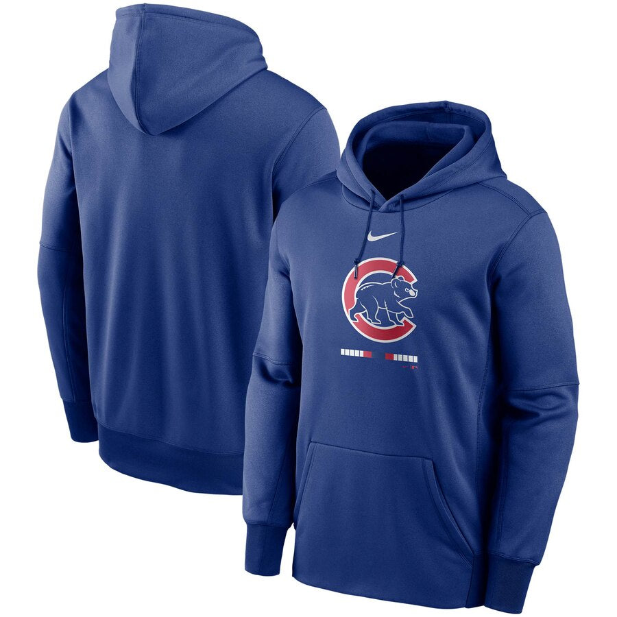 Men's Chicago Cubs Nike Royal Legacy Performance Pullover Hoodie